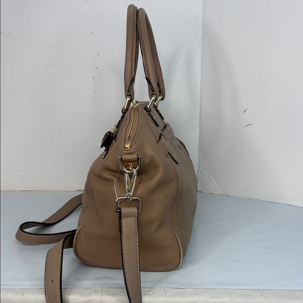 Michael Kors Brown Leather Satchel - Picture 3 of 12